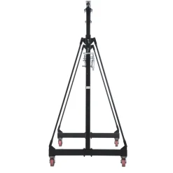 VEVOR Adjustable Gantry Crane, 5000 lbs Capacity, Portable Shop Lift Hoist with 100.4-147.6 in Height Adjustable, Manual Trolley, Locking Wheels, Steel Construction, for Factory Warehouse Auto Repair