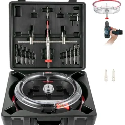 VEVOR Adjustable Hole Saw Cutter Kit, 1-5/8