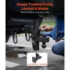 VEVOR Adjustable Trailer Hitch, Fit 2.5 Inch Receiver, Trailer Hitch Mount with 2 Inch & 2-5/16 Inch Balls, 21000 lbs GTW, 9 Inch Drop, Towing Ball Mounts for RVs, Off-Road Vehicles and Trucks, Black