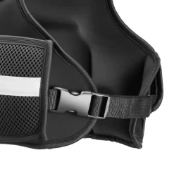 VEVOR Adjustable Weighted Vest, 24-40 lbs Comfortable X-Shape Body Weight Vest Set with 8 Weight Packs and Reflective Stripe, for Men Women, Workout Equipment for Strength Training Running Jogging