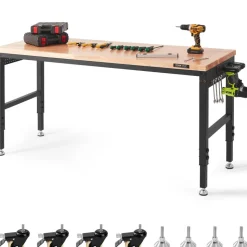VEVOR Adjustable Workbench, 72