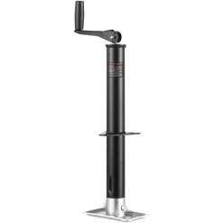 VEVOR A-Frame Trailer Jack, 2000 lbs Dynamic Load Capacity, Trailer Jack Stand with Handle & Rectangular Footpad, 15-inch Vertical Travel, Suitable for RV, Horse, Utility Trailers, Yacht Trailers