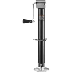 VEVOR A-Frame Trailer Jack, 5000 lbs Dynamic Load Capacity, Trailer Jack Stand with Handle & Rectangular Footpad, 15-inch Vertical Travel, Suitable for RV, Horse, Utility Trailers, Yacht Trailers