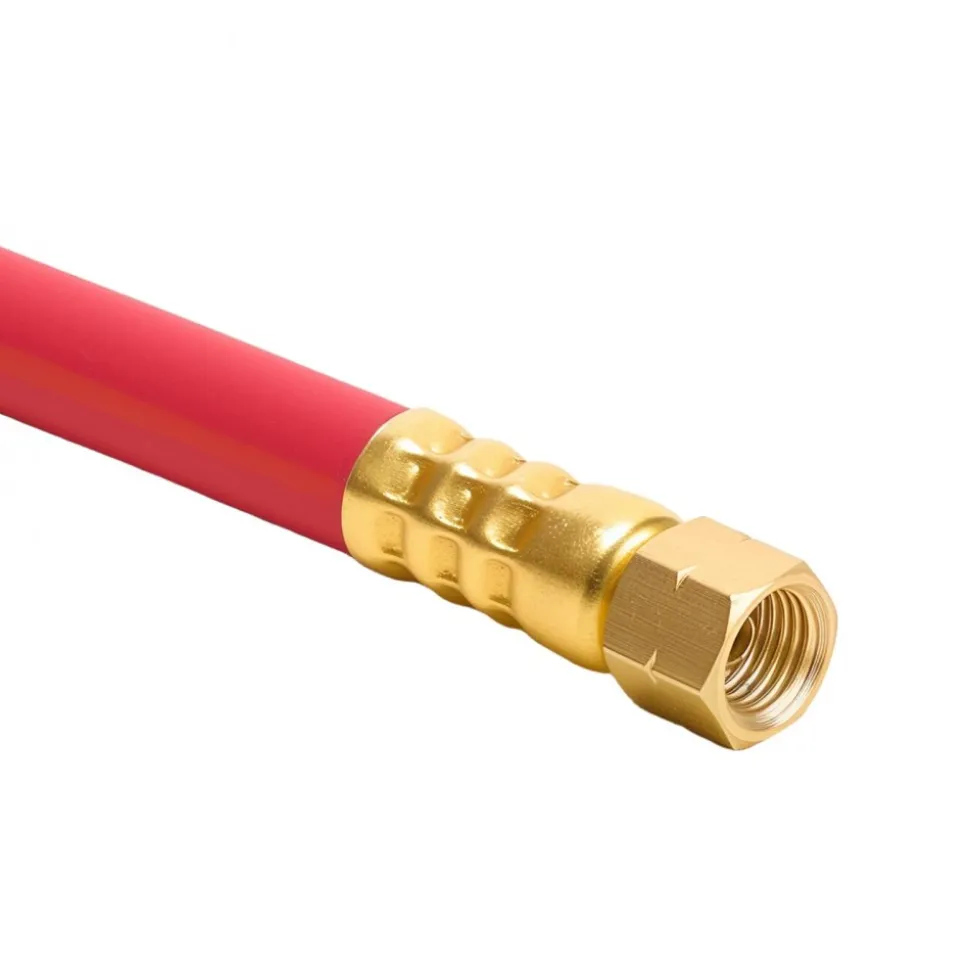 VEVOR Air Acetylene Torch Hose, 3/16-Inch x 12FT Acetylene Welding Hose with 3/8"-24 LH A-Type Fittings, AH-12 R Grade Welding Torchs Hose Compatible with AR-B/AR-MC Regulators