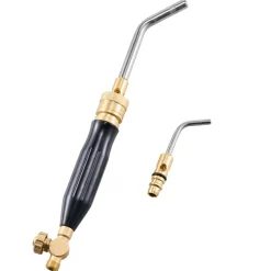 VEVOR Air Acetylene Torch Kit, Acetylene Gas Welding Tool with 149'' Hose, 2 Welding Tips, CGA200 Regulator & Torch Handle, Gas Brazing Welder for Home DIY Industrial Sites (without Gas Cylinder)