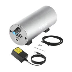 VEVOR Air Assist, Adjustable 30 L/min Airflow, Air Assist Pump Kit for Laser Cutter and Engraver, Clear Smoke and Dust, Reduce Surface Temperature, Shield Laser Lens, for Laser Engraver ≥ 20W