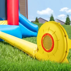 VEVOR Air Blower, 450W 0.6HP Inflatable Blower, Portable and Powerful Bounce House Blower, 1750Pa Commercial Air Blower Pump Fan, Used for Inflatable Bouncy Castle and Jump Tested to UL Standards