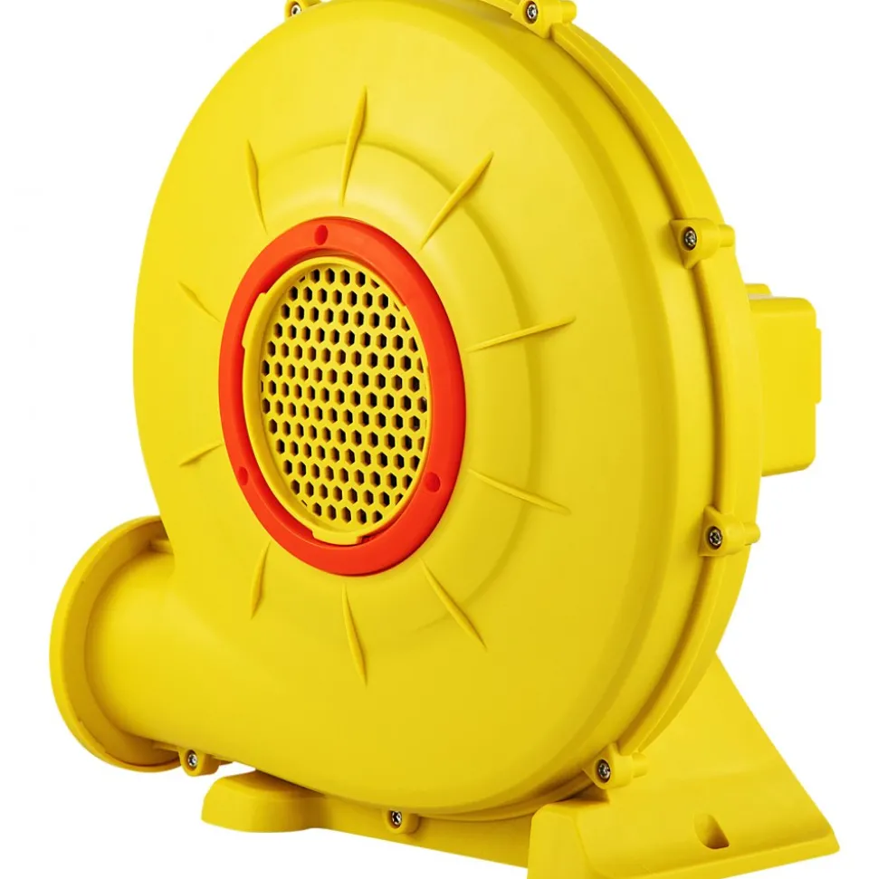 VEVOR Air Blower, 450W 0.6HP Inflatable Blower, Portable and Powerful Bounce House Blower, 1750Pa Commercial Air Blower Pump Fan, Used for Inflatable Bouncy Castle and Jump Tested to UL Standards