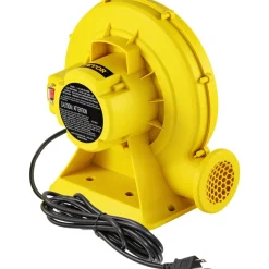 VEVOR Air Blower, 450W 0.6HP Inflatable Blower, Portable and Powerful Bounce House Blower, 1750Pa Commercial Air Blower Pump Fan, Used for Inflatable Bouncy Castle and Jump Tested to UL Standards