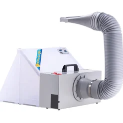 VEVOR Airbrush Spray Booth, Portable Hobby Airbrush Paint Spray Booth Kit with LED Lights, Exhaust Fan and Exhaust Extension Hose, Airbrush Paint Booth for Painting Models, Arts, Crafts, Cakes