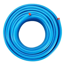 VEVOR Air Compressor Line Kit, 300FT x 3/4", HDPE-Aluminum Compressed Air Piping System, Leak-Proof, Pressure-Resistant & Easy-to-Install, Compressed Air Line Tubing Kit for Garages Workshops, Blue