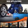 VEVOR Air Compressor Pump Head, 3HP 5.8CFM @ 90PSI, Twin Cylinder Oil Lubricated Air Compressor Piston Pump Head, Single-Stage Aluminum Air Compressor Pump Replacement with Max. 116PSI Pressure