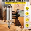 VEVOR Air Cooled Spindle Motor ER20 CNC Spindle Milling Motor 2.2KW Spindle Motor 24000 RPM 400 Hz for CNC Router Engraving Milling Grind Machine（220V）