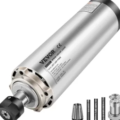 VEVOR Air Cooled Spindle Motor ER20 CNC Spindle Milling Motor 2.2KW Spindle Motor 24000 RPM 400 Hz for CNC Router Engraving Milling Grind Machine(220V)