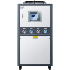 VEVOR Air-Cooled Water Chiller, 12.3 HP, Industrial Water Chiller with 30,240 Kcal/h Cooling Capacity, Dual Compressor, 37 Gal Large Tank, LED Display, Cooler for Cooling Water, Not Air Conditioner