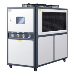 VEVOR Air-Cooled Water Chiller, 16.67 HP, Industrial Water Chiller with 45,360 Kcal/h Cooling Capacity, Dual Compressor, 53 Gal Large Tank, LED Display, Cooler for Cooling Water, Not Air Conditioner