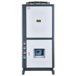 VEVOR Air-Cooled Water Chiller, 25 HP, Industrial Water Chiller with 60,480 Kcal/h Cooling Capacity, Dual Compressor, 53 Gal Large Tank, LED Display, Cooler for Cooling Water, Not Air Conditioner