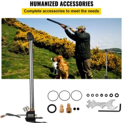 VEVOR Airgun PCP Pump 4500PSI High Pressure Hand Pump 3 Stage Pump Chamber PCP Air Pump