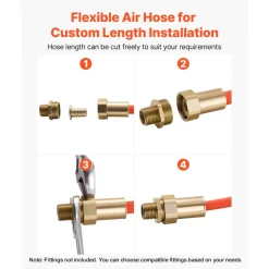 VEVOR Air Hose, 1/4