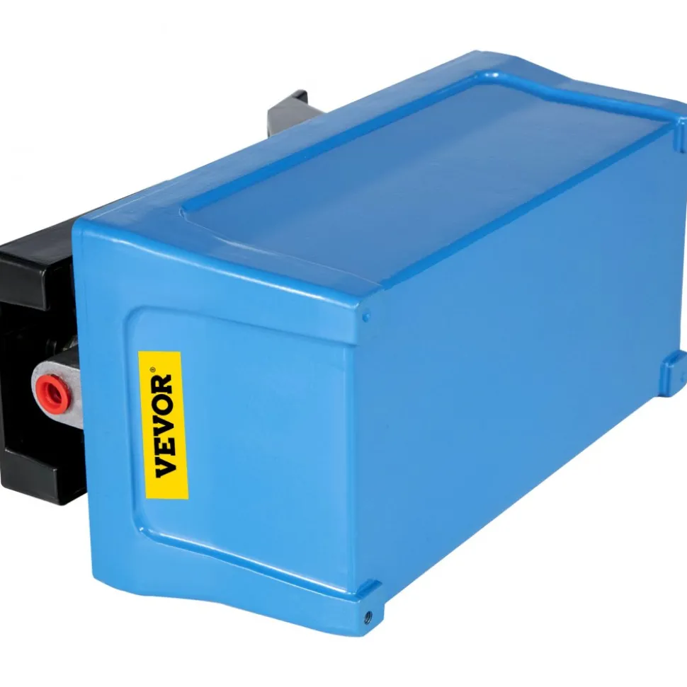 VEVOR Air Hydraulic Pump 10000 PSI Air Over Hydraulic Pump 1/2 Gal Reservoir Air Treadle Foot Actuated Hydraulic Pump 3/8" NPT with 6.56 ft Hose 2 Connector Single Acting for Car Repair (Blue)