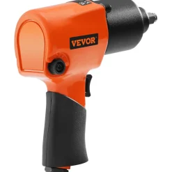 VEVOR Air Impact Wrench, 1/2" Drive Air Impact Gun Up to 880ft-lbs Nut-busting Torque, 7500RPM Lightweight Pneumatic Tool for Auto Repairs and Maintenance
