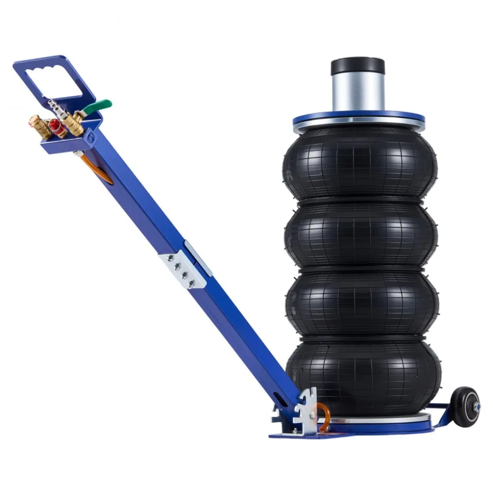 VEVOR Air Jack, 6 Ton/13227 lbs Airbag Jack, Lift Up to 26.5 inch with Heightened Column, Adjustable Handle & Thick Rubber Pad, 2-5 s Fast Lifting Pneumatic for Car, SUV, Pickup Truck Repair, Garage
