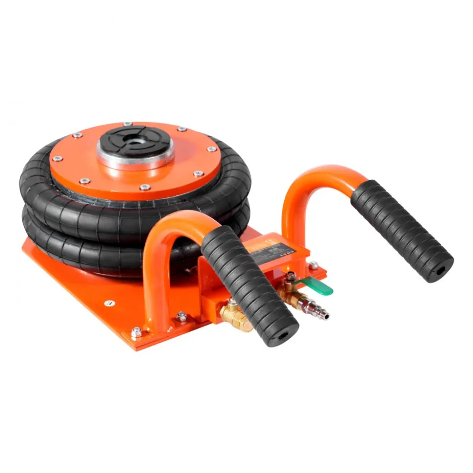 VEVOR Air Jack, 3 Ton/6600 lbs, 1-6S Pneumatic Lifting Jack with Heightened Column & Adjustable Handle, Compact, Easy-to-Lift & Space-Saving Jack with Thick Rubber Pad, Fits for Sedan, SUV, Pickup Truck