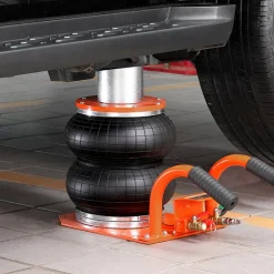 VEVOR Air Jack, 3 Ton/6600 lbs, 1-6S Pneumatic Lifting Jack with Heightened Column & Adjustable Handle, Compact, Easy-to-Lift & Space-Saving Jack with Thick Rubber Pad, Fits for Sedan, SUV, Pickup Truck