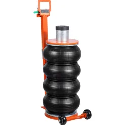 VEVOR Air Jack, 6 Ton/13000 lbs, 2-5 S Pneumatic Lifting Jack with Heightened Column & Adjustable Handle, Easy-to-Lift & Space-Saving Jack with Thick Rubber Pad, Fits for Sedan, SUV, Pickup Truck