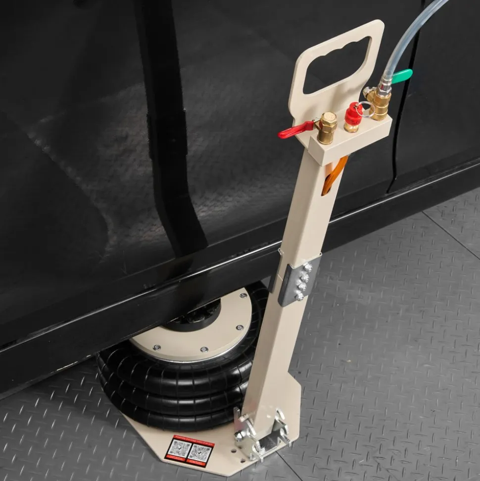 VEVOR Air Jack, 3 Ton/6613 lbs Triple Bag Air Jack, Airbag with Six Steel Pipes, Lift Up to 17.7 inch/450 mm, 1-6 s Fast Lifting Pneumatic with Adjustable Long Handle for Car, SUV, Pickup Truck Repair
