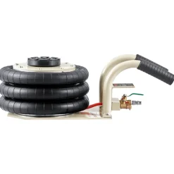 VEVOR Air Jack, 3 Ton/6600 lbs Triple Bag Air Jack, Airbag Jack with Six Steel Pipes, Lift up to 17.7 inch/450 mm, 3-5 s Fast Lifting Pneumatic Jack, with Short Handles for Car Repair