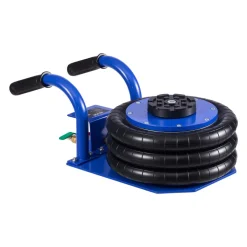 VEVOR Air Jack, 3 Ton/6613 lbs Triple Bag Air Jack, Airbag with Six Steel Pipes, Lift Up to 17.7 inch/450 mm, 1-6 s Fast Lifting Pneumatic with Short Handles for Car, SUV, Pickup Truck Repair, Garage