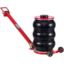 VEVOR Air Jack, 5 Ton/11023 lbs Triple Bag Air Jack, Airbag with Six Steel Pipes, Lift Up to 18.3 inch/464 mm, 4-10 s Fast Lifting Pneumatic with Adjustable Long Handle for Cars, SUVs, Pickup Trucks