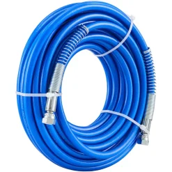 VEVOR Airless Paint Spray Hose Kit, 50ft 3600 psi High Pressure Fiber Tube with 8 inch Extension Rod Pole, Including 517 Tip and Tip Guard, 1/4