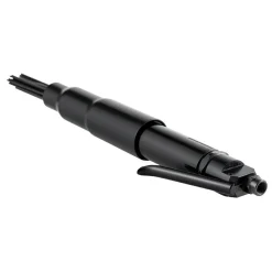 VEVOR Air Needle Scaler, 3400BPM Pneumatic Scaler for Rust Paint Removal - with 3-Speed Adjustment, 19 Hardened Needles & 3 Air Nozzle Connectors - Lightweight, Compact & Ergonomic Grip