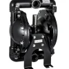 VEVOR Air-Operated Double Diaphragm Pump 1 inch Inlet Outlet Aluminum 24 GPM Max 120PSI for Industrial Use