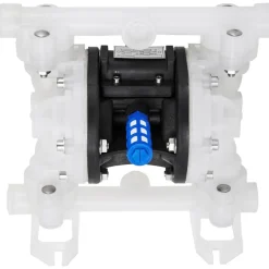 VEVOR Air Operated Double Diaphragm Pump, 35 GPM, 1 inch Inlet & Outlet Pneumatic Waste Oil Transfer Pump, Max 114 PSI, Aluminum Alloy Body, Air-Operated for Diesel, Grease, Kerosene, Gasoline & Oil