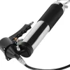 VEVOR Air Operated Grease Gun, 6000PSI, 14 OZ/400 CC Capacity Heavy Duty Pneumatic Grease Gun, with 18.5 Inch Flexible Hose, 1 Black Flat Coupler Pointed Coupler Bent Metal Pipe Locking Clamp Coupler