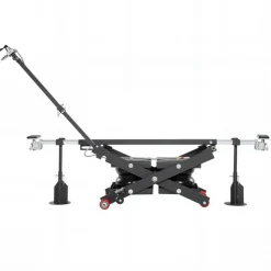 VEVOR Air Portable Car Lift, 6613 lbs/3 Ton Capacity, 21.7 inch Max Height, Adjustable Portable Air Car Lift with Airbag, Support Stands, Wheel Chocks, Rubber Pads, Heavy-Duty for Sedan SUV Pickup