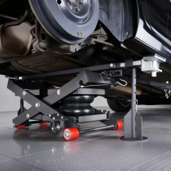 VEVOR Air Portable Car Lift, 6613 lbs/3 Ton Capacity, 21.7 inch Max Height, Adjustable Portable Air Car Lift with Airbag, Support Stands, Wheel Chocks, Rubber Pads, Heavy-Duty for Sedan SUV Pickup
