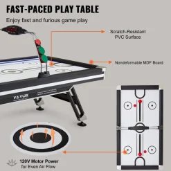 VEVOR Air-Powered Hockey Table, 89