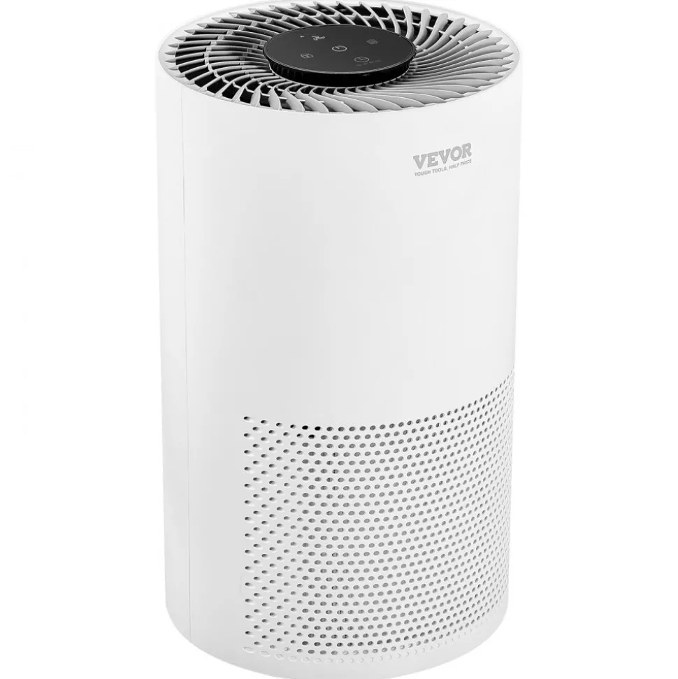 VEVOR Air Purifier, H13 HEPA Layer, 1200 ft²/h Smart Air Purifier with Speed Control & Child Lock Guard, Efficient Air Cleaner with Convenient Touch Panel & 23 dB Sleep Mode, Fit for Home & Office
