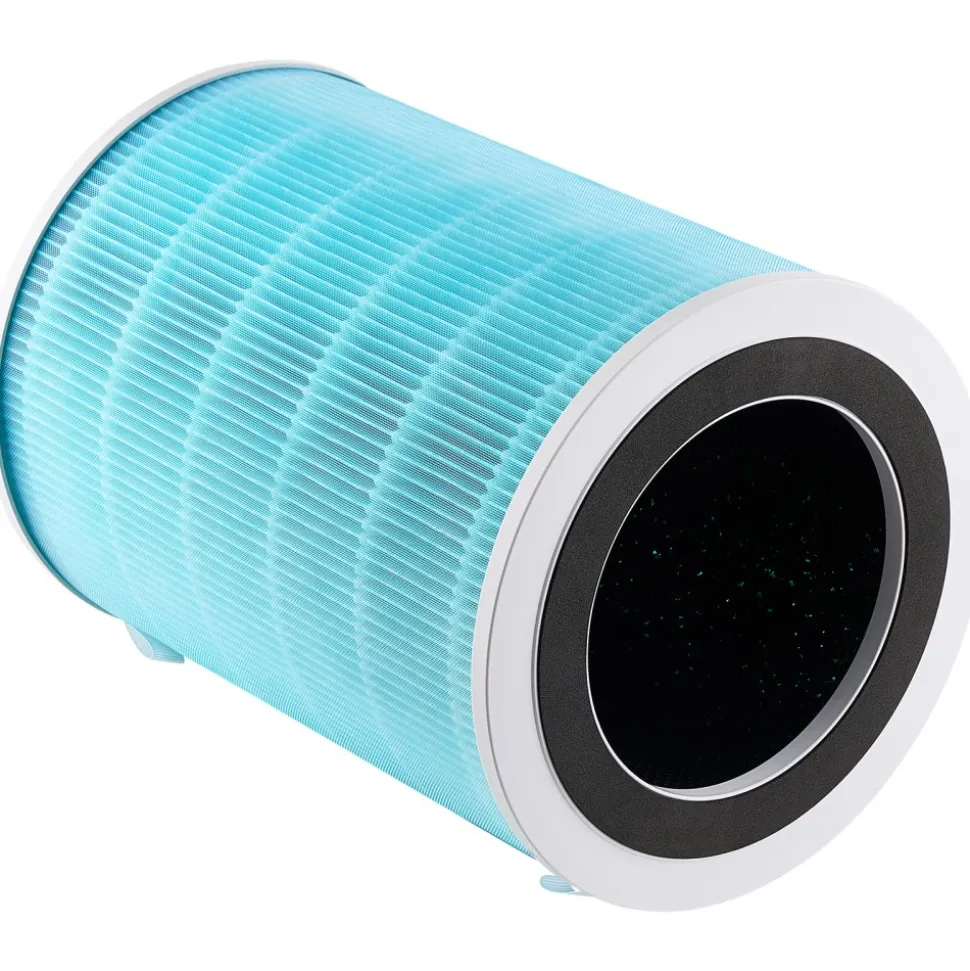 VEVOR Air Purifier Replacement Filter, H13, 3-in-1 Compact & Lightweight Replacement Filter with Sturdy PP Pre-Filter, Easy-to-Grab Purifier Filter with Activated Carbon, Fit for Cylindrical Purifier