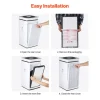 VEVOR Air Purifier Replacement Filter, H13, 2-in-1 Compact & Lightweight Replacement Filter with Non-Woven Fabric, Easy-to-Install Purifier Filter with Activated Carbon, Fit for Square Purifier