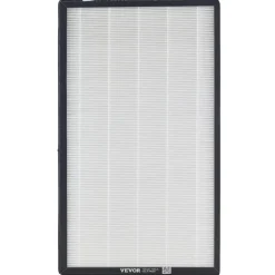 VEVOR Air Purifier Replacement Filter, H13, 2-in-1 Compact & Lightweight Replacement Filter with Non-Woven Fabric, Easy-to-Install Purifier Filter with Activated Carbon, Fit for Square Purifier