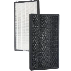 VEVOR Air Purifier Replacement Filter, H13, 2-in-1 Compact & Lightweight Replacement Filter with Non-Woven Fabric, Easy-to-Install Purifier Filter with Activated Carbon, Fit for Square Purifier