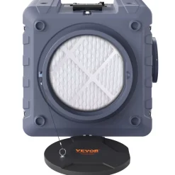 VEVOR Air Scrubber with 3-Stage Filtration, Stackable Negative Air Machine 550 CFM, Air Cleaner with MERV10, Carbon, H13 HEPA, for Home, Industrial and Commercial Use