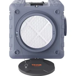VEVOR Air Scrubber with 3-Stage Filtration, Stackable Negative Air Machine 550 CFM, Air Cleaner with MERV10, Carbon, H13 HEPA, for Home, Industrial and Commercial Use