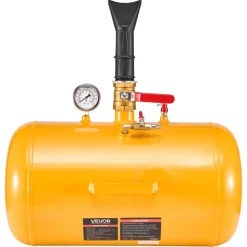VEVOR Air Tire Bead Seater, 10 Gal / 37.9 L, Heavy Duty Tire Bead Blaster Tool, 87-116 PSI Operating Pressure, Air Trigger Seating Inflator for ATV, Tractor, Pickup, Truck, Jeep, RV, UTV, Yellow