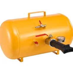 VEVOR Air Tire Bead Seater, 10 Gal / 37.9 L, Heavy Duty Tire Bead Blaster Tool, 87-116 PSI Operating Pressure, Air Trigger Seating Inflator for ATV, Tractor, Pickup, Truck, Jeep, RV, UTV, Yellow